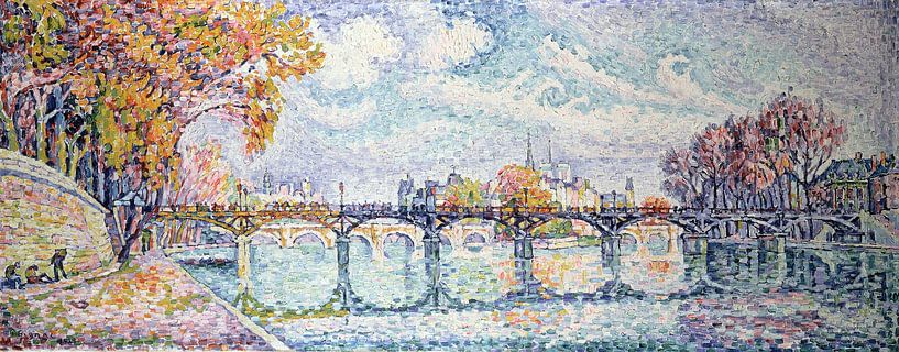 Die Brücke der Künste, Paul Signac von Meisterhafte Meister
