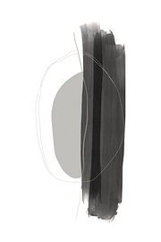 Monochrome Brushstrokes by uplusmestudio