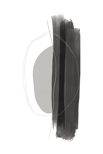 Monochrome Brushstrokes