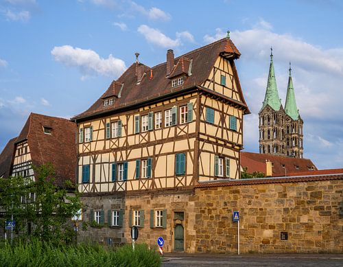 Vieille ville historique de Bamberg avec vue sur la cathédrale