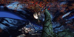 Arbre magique du rêve - Arbre des rêves magiques