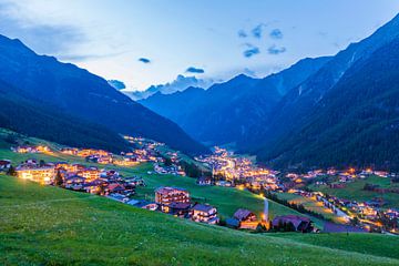 Sölden dans la vallée de l'Ötztal sur Werner Dieterich