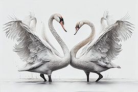 Der Schwanentanz der Liebe von Harry Stok