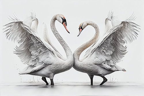 De Zwanendans der liefde