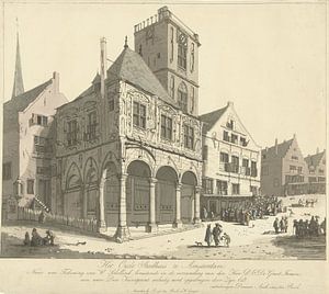Anthonie van den Bosch und Willem Gruyter (jr.), Das alte Rathaus von Amsterdam, 1778 - 1838