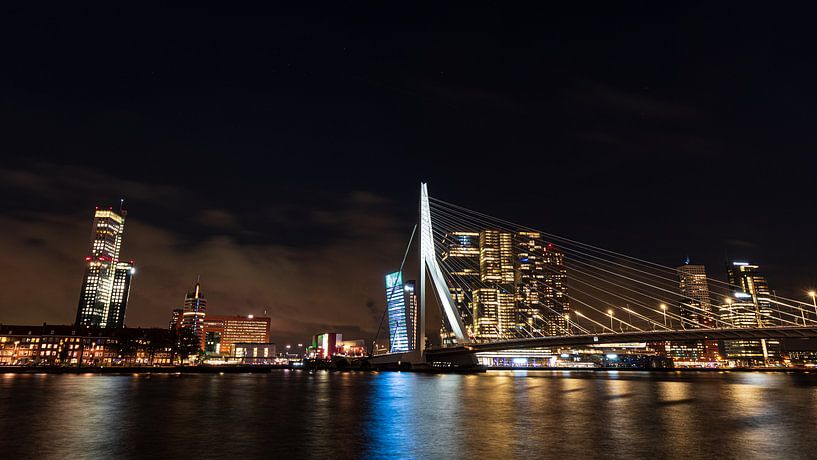 Rotterdamer Erasmusbrücke von Jacco van der Giessen