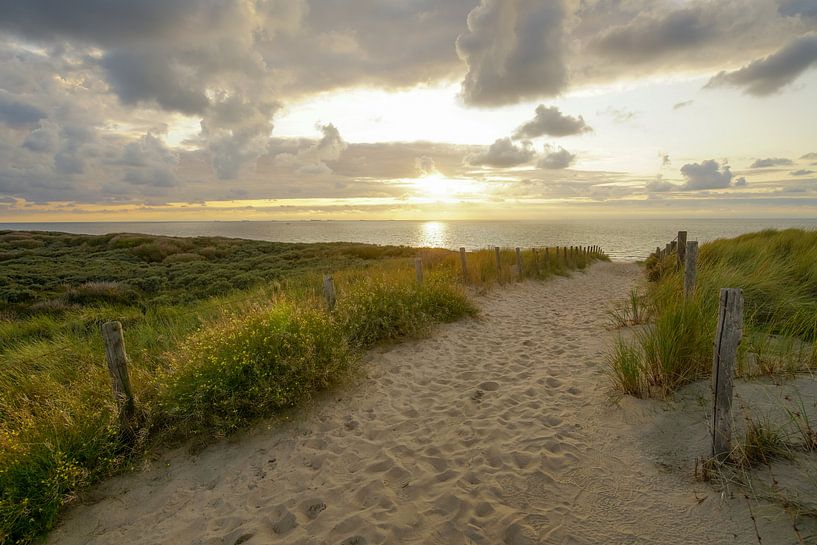 Beach, sea and sun by Dirk van Egmond