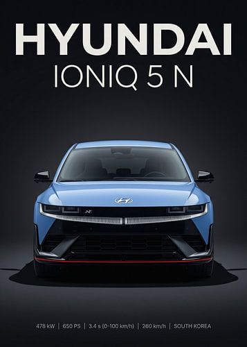 Hyundai Ioniq 5 N Performance – Elektrofahrzeug, Vorderansicht