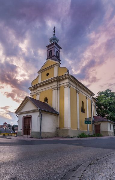 Kerk in Hongarije van Bernhard Nijenhuis