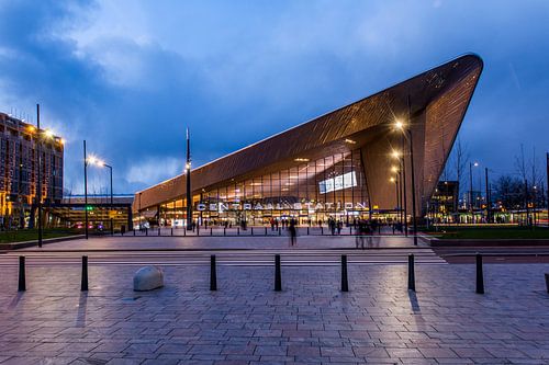 Rotterdam CS in the evening