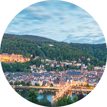 Heidelberg in the blue hour