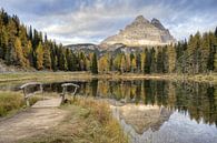 Lago d'Antorno in den Dolomiten von Michael Valjak Miniaturansicht