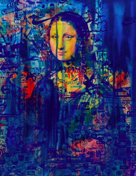 Mona Lisa Dadaismus Pop Art Pur van Felix von Altersheim