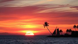 Crépuscule tropical