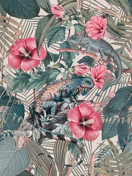 Exotic Reptiles In Tropical Paradise van Andrea Haase