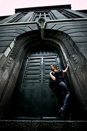 Waiting at the door by Nawid Sahebzadeh