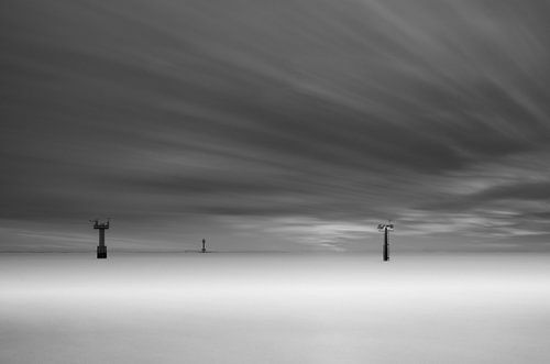 3 palen in de Westerschelde