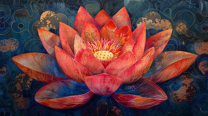 Lotusblume von Egon Zitter