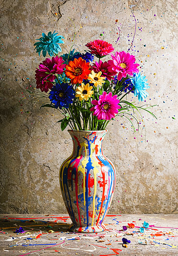Mister Artsy Graffiti Flowers n° 10