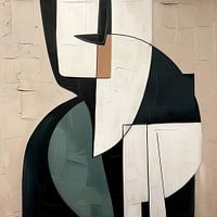 Geometrische Abstractie met Contrast en Balans