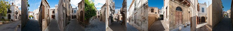 De straten van Girne (Kyrenia) van Mark Leek