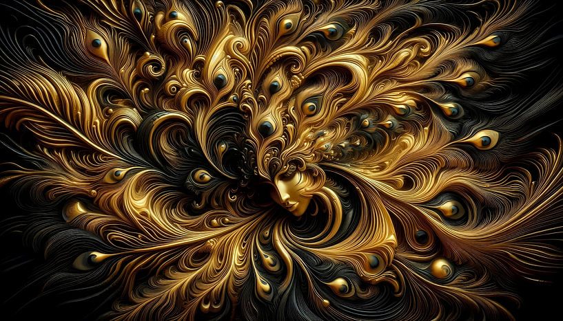 Majesté des plumes de paon par ButterflyPix