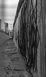 Berlijnse muur van Nancy Bogaert