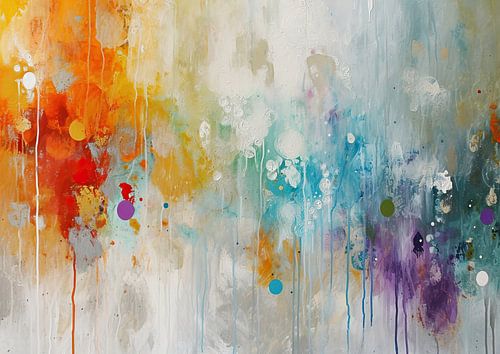 Warm Kalt Fusion | Abstrakt Bunt