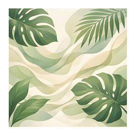 Green Botanical Abstract by UncleJoy