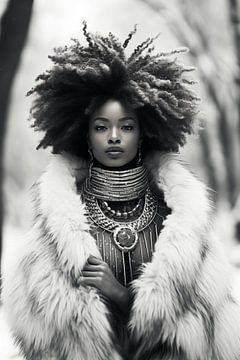 Afro schoonheid van BlackPeonyX