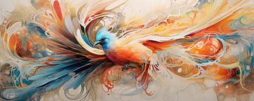 Peinture d'oiseaux sur Art Merveilleux