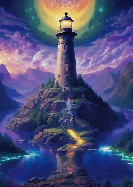 Lake centre tower by Hamka Risha