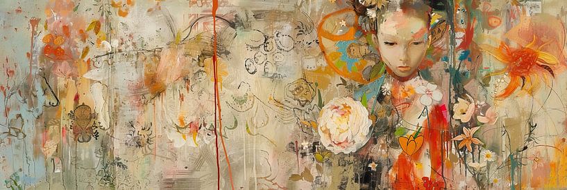 Elegance Behind Lines by Art Whims
