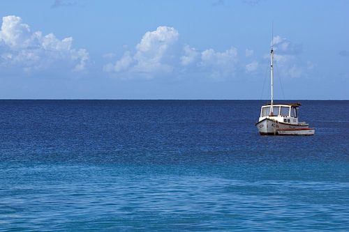 Curaçao, Zee met schip