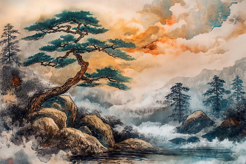 Japanese art by Egon Zitter