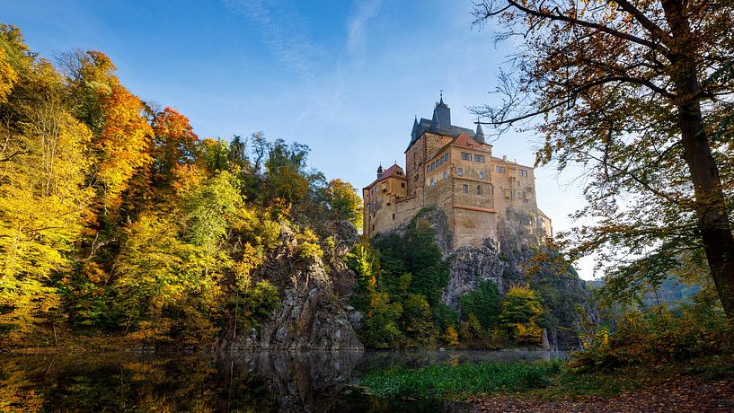 Burg Kriebstein in Sachsen von Roland Brack