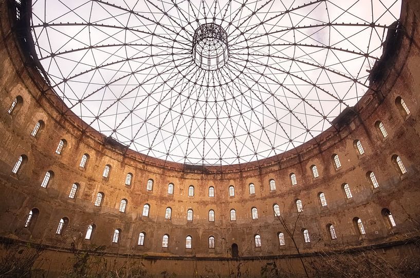 Abandoned Gasometer. by Roman Robroek - Photos of Abandoned Buildings