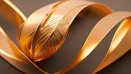 Gouden band met ontwerp
