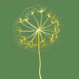 Abstrakte Pusteblume 5