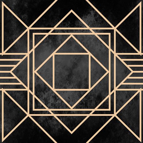 Art Deco Donkergrijs