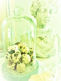 eitjes in stolp van Angelique Roelofs