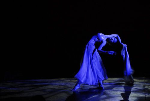 Dancer in blue # 3