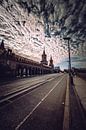 Oberbaum-bruggenwolken van Iman Azizi thumbnail