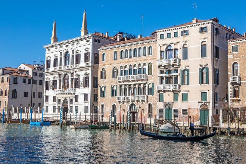 Venedig - Blick auf die Paläste am Canal Grande von t.ART
