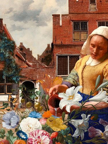 Het Melkmeisje in Het Straatje