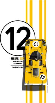 Ferrari 512S Nr.12 van Theodor Decker