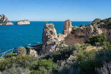 Castillo de la Granadella - Ruine sur la mer Méditerranée