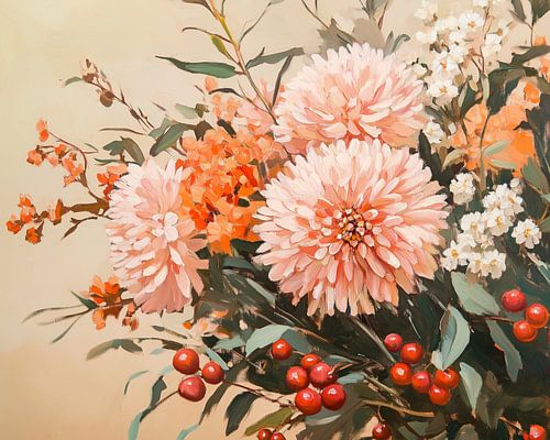 Chrysanthemen Blumenarrangement