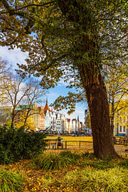View across Universitätsplatz towards Kröpeliner Straße i by Rico Ködder