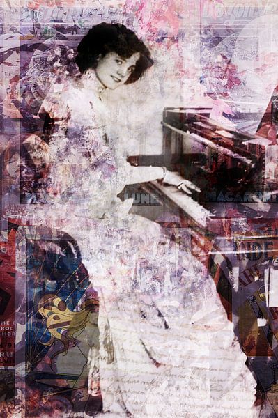 Piano player - Urban Street Art Collection by MadameRuiz